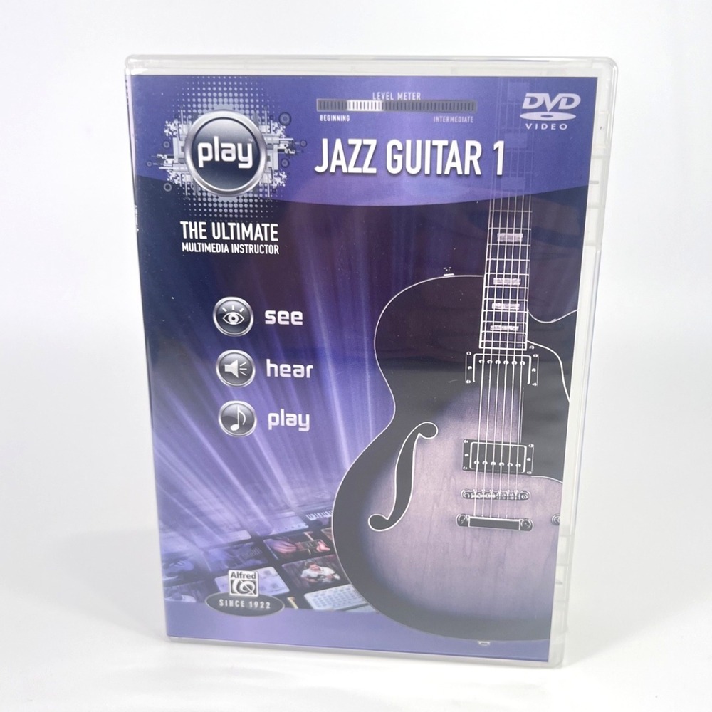Alfred's Play Series Jazz Guitar Volume 1 (DVD) Jazz Guitar Lessons